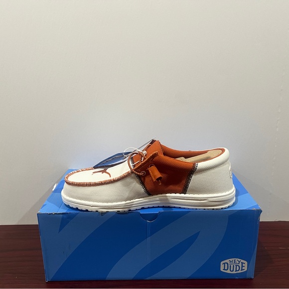 Hey Dude, Wally Tri, Texas Longhorns, White, Orange - Picture 8 of 14